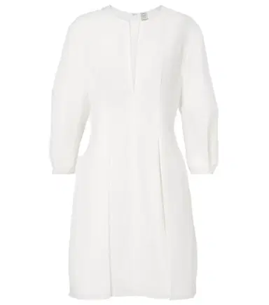 Toteme Pleated cotton minidress | Thumbnail 1 Toteme Pleated cotton minidress | Thumbnail 1