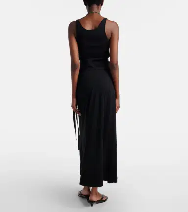 Toteme Jersey wrap skirt | Thumbnail 3 Toteme Jersey wrap skirt | Thumbnail 3