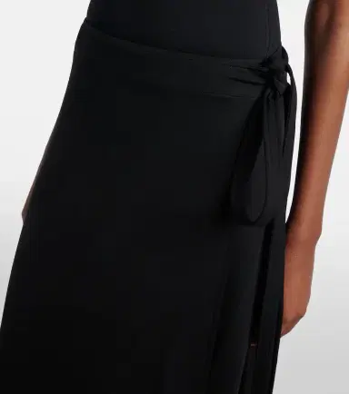 Toteme Jersey wrap skirt | Thumbnail 4 Toteme Jersey wrap skirt | Thumbnail 4