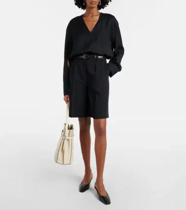 Toteme High-rise Bermuda shorts | Thumbnail 3 Toteme High-rise Bermuda shorts | Thumbnail 3