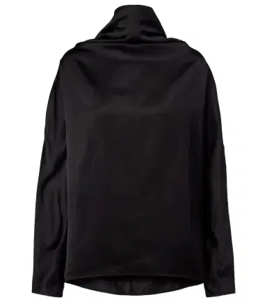 Toteme Draped satin blouse | Thumbnail 1 Toteme Draped satin blouse | Thumbnail 1