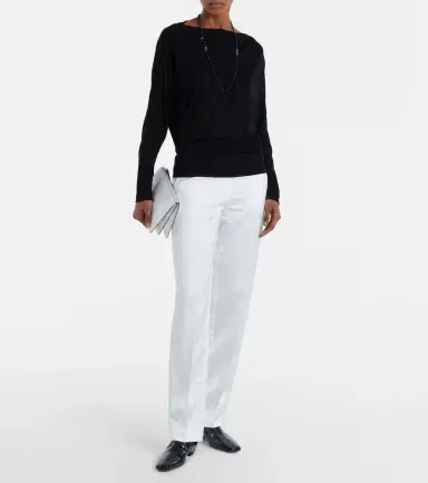 Toteme Draped jersey top | Thumbnail 5 Toteme Draped jersey top | Thumbnail 5