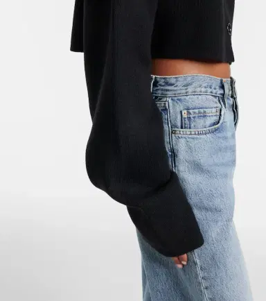 Toteme Cropped wool-blend cardigan | Thumbnail 5 Toteme Cropped wool-blend cardigan | Thumbnail 5