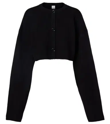 Toteme Cropped wool-blend cardigan | Thumbnail 1 Toteme Cropped wool-blend cardigan | Thumbnail 1