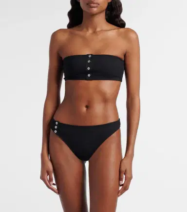 Toteme Ribbed-knit bandeau bikini top | Thumbnail 2 Toteme Ribbed-knit bandeau bikini top | Thumbnail 2