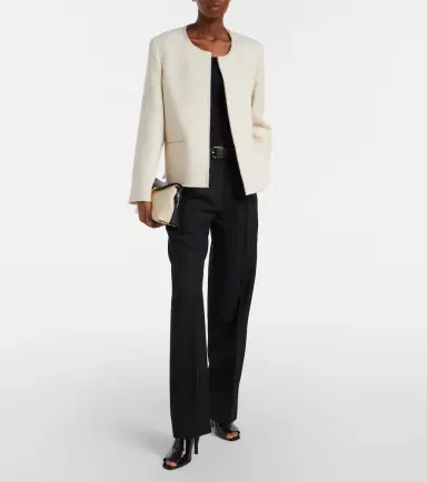 Toteme Fluid wool-blend jacket | Thumbnail 3 Toteme Fluid wool-blend jacket | Thumbnail 3