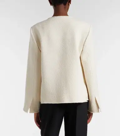Toteme Fluid wool-blend jacket | Thumbnail 4 Toteme Fluid wool-blend jacket | Thumbnail 4