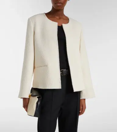 Toteme Fluid wool-blend jacket | Thumbnail 5 Toteme Fluid wool-blend jacket | Thumbnail 5