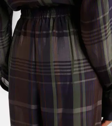 The Frankie Shop Baxter checked wide-leg pants | Thumbnail 2 The Frankie Shop Baxter checked wide-leg pants | Thumbnail 2