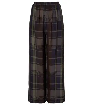 The Frankie Shop Baxter checked wide-leg pants | Thumbnail 1 The Frankie Shop Baxter checked wide-leg pants | Thumbnail 1