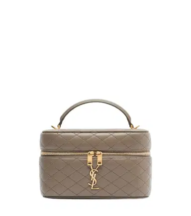 Saint Laurent Gaby quilted leather vanity bag | Thumbnail 1 Saint Laurent Gaby quilted leather vanity bag | Thumbnail 1