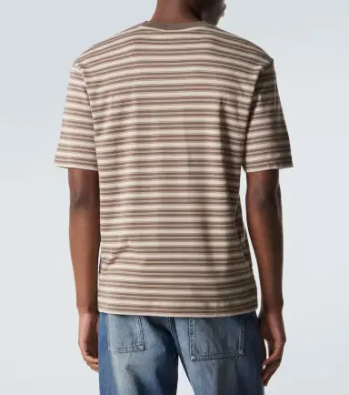 Sunspel Striped cotton jersey T-shirt | Thumbnail 4 Sunspel Striped cotton jersey T-shirt | Thumbnail 4