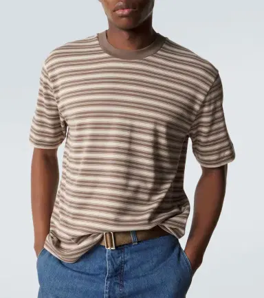 Sunspel Striped cotton jersey T-shirt | Thumbnail 5 Sunspel Striped cotton jersey T-shirt | Thumbnail 5