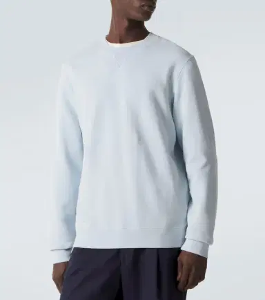 Sunspel Cotton sweatshirt | Thumbnail 4 Sunspel Cotton sweatshirt | Thumbnail 4