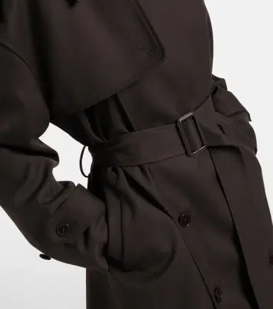 The Frankie Shop Dursley belted double-breasted trench coat | Thumbnail 2 The Frankie Shop Dursley belted double-breasted trench coat | Thumbnail 2