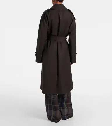 The Frankie Shop Dursley belted double-breasted trench coat | Thumbnail 4 The Frankie Shop Dursley belted double-breasted trench coat | Thumbnail 4