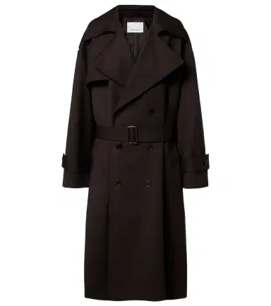 The Frankie Shop Dursley belted double-breasted trench coat | Thumbnail 1 The Frankie Shop Dursley belted double-breasted trench coat | Thumbnail 1