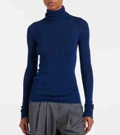 The Frankie Shop Utica wool and cotton turtleneck sweater | Thumbnail 4 The Frankie Shop Utica wool and cotton turtleneck sweater | Thumbnail 4