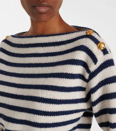 Nili Lotan Tandy striped cashmere sweater | Thumbnail 5 Nili Lotan Tandy striped cashmere sweater | Thumbnail 5