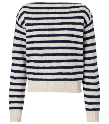 Nili Lotan Tandy striped cashmere sweater | Thumbnail 1 Nili Lotan Tandy striped cashmere sweater | Thumbnail 1