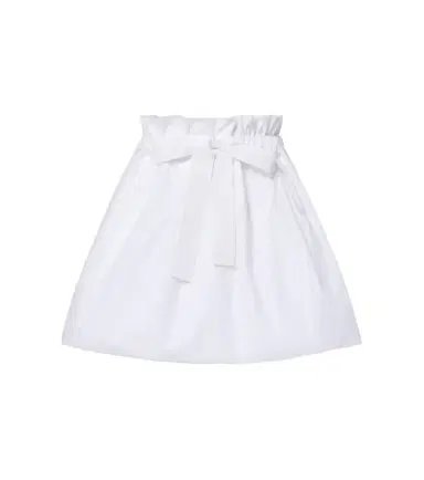 Patou Gathered cotton miniskirt | Thumbnail 1 Patou Gathered cotton miniskirt | Thumbnail 1
