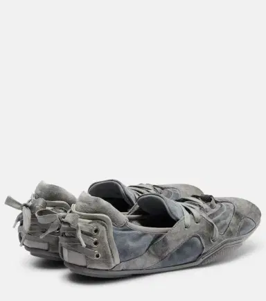 Acne Studios Suede sneakers | Thumbnail 4 Acne Studios Suede sneakers | Thumbnail 4