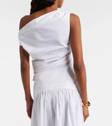 Staud Phare off-shoulder cotton top | Thumbnail 2 Staud Phare off-shoulder cotton top | Thumbnail 2