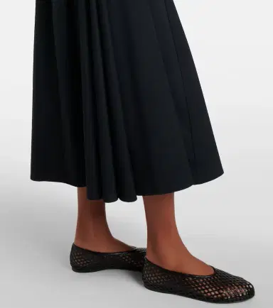 Staud Gwen cotton midi dress | Thumbnail 3 Staud Gwen cotton midi dress | Thumbnail 3