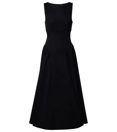 Staud Gwen cotton midi dress | Thumbnail 1 Staud Gwen cotton midi dress | Thumbnail 1