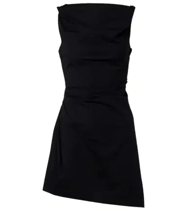 Staud Callie asymmetric cotton minidress | Thumbnail 1 Staud Callie asymmetric cotton minidress | Thumbnail 1