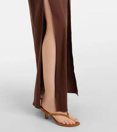 Staud Costa linen-blend maxi dress | Thumbnail 2 Staud Costa linen-blend maxi dress | Thumbnail 2