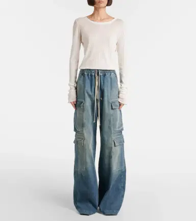 Rick Owens DRKSHDW Jumbo Belas cargo jeans | Thumbnail 7 Rick Owens DRKSHDW Jumbo Belas cargo jeans | Thumbnail 7