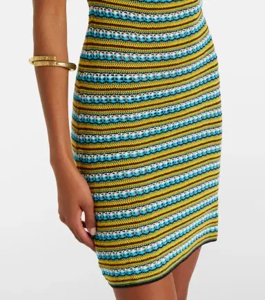 Staud Greta striped cotton minidress | Thumbnail 2 Staud Greta striped cotton minidress | Thumbnail 2