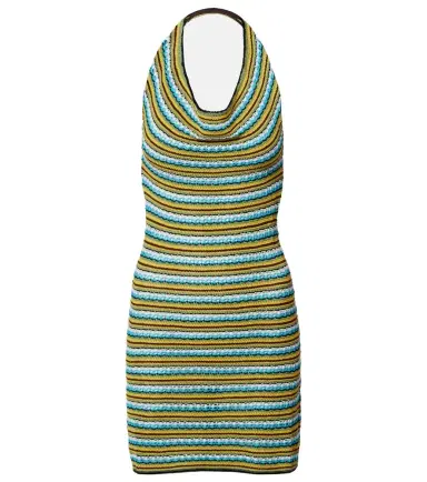 Staud Greta striped cotton minidress | Thumbnail 1 Staud Greta striped cotton minidress | Thumbnail 1