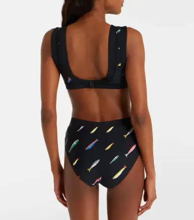 Staud Dolce cutout printed swimsuit | Thumbnail 5 Staud Dolce cutout printed swimsuit | Thumbnail 5