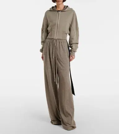 Rick Owens Cotton-blend jersey sweatpants | Thumbnail 4 Rick Owens Cotton-blend jersey sweatpants | Thumbnail 4