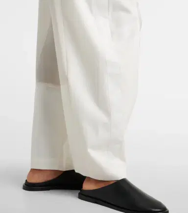 Sacai Belted barrel-leg pants | Thumbnail 6 Sacai Belted barrel-leg pants | Thumbnail 6