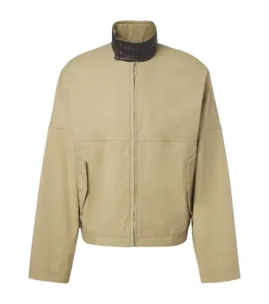 Bottega Veneta Intrecciato cotton blouson jacket | Thumbnail 1 Bottega Veneta Intrecciato cotton blouson jacket | Thumbnail 1
