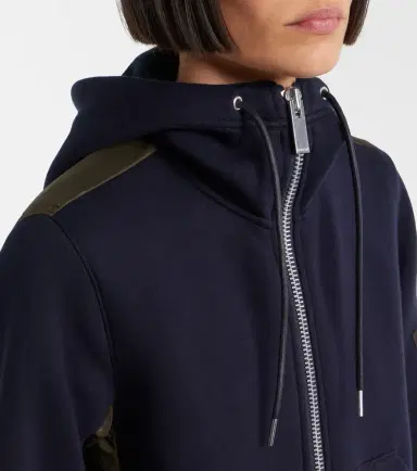 Sacai Paneled zip-up hoodie | Thumbnail 5 Sacai Paneled zip-up hoodie | Thumbnail 5