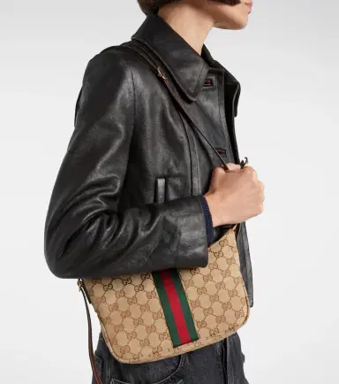 Gucci Lunetta GG Canvas Small crossbody bag | Thumbnail 2 Gucci Lunetta GG Canvas Small crossbody bag | Thumbnail 2