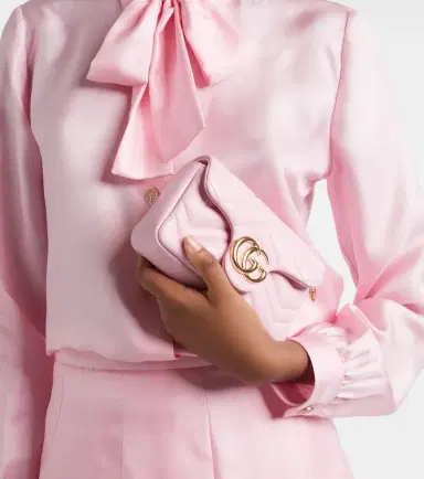 Gucci GG Marmont Mini leather crossbody bag | Thumbnail 5 Gucci GG Marmont Mini leather crossbody bag | Thumbnail 5