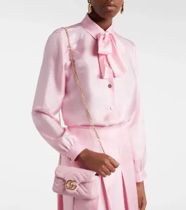 Gucci GG Marmont Mini leather crossbody bag | Thumbnail 7 Gucci GG Marmont Mini leather crossbody bag | Thumbnail 7