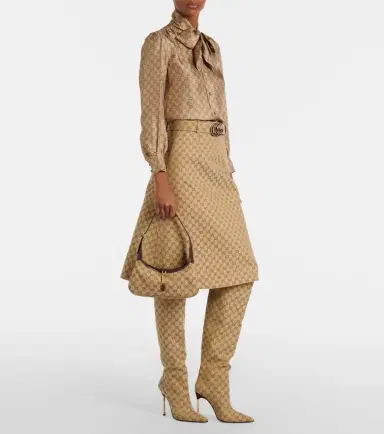 Gucci Jackie Slim Medium GG canvas Small shoulder bag | Thumbnail 5 Gucci Jackie Slim Medium GG canvas Small shoulder bag | Thumbnail 5