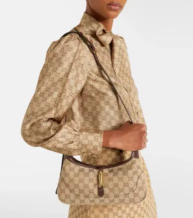 Gucci Jackie Slim Medium GG canvas Small shoulder bag | Thumbnail 6 Gucci Jackie Slim Medium GG canvas Small shoulder bag | Thumbnail 6