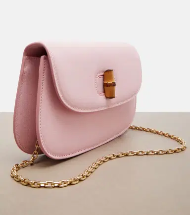 Gucci Bamboo leather clutch | Thumbnail 4 Gucci Bamboo leather clutch | Thumbnail 4