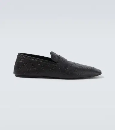 Gucci GG embossed leather loafers | Thumbnail 2 Gucci GG embossed leather loafers | Thumbnail 2