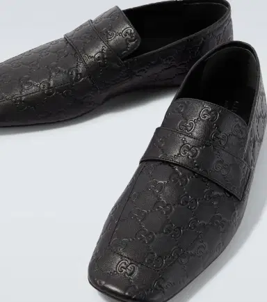 Gucci GG embossed leather loafers | Thumbnail 4 Gucci GG embossed leather loafers | Thumbnail 4