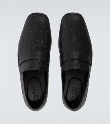Gucci GG embossed leather loafers | Thumbnail 6 Gucci GG embossed leather loafers | Thumbnail 6
