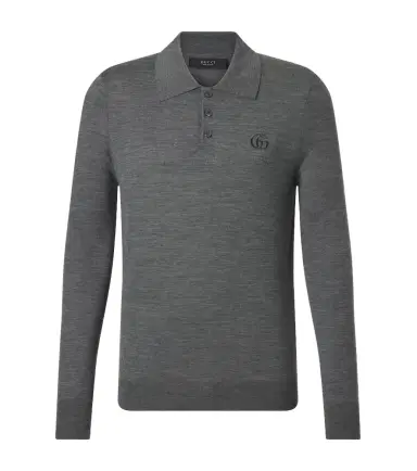 Gucci Double G wool polo sweater | Thumbnail 1 Gucci Double G wool polo sweater | Thumbnail 1