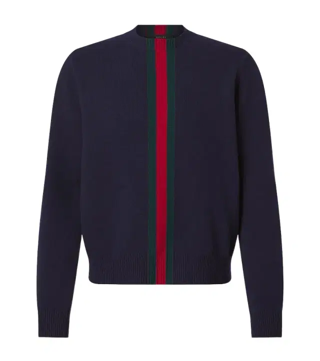 Web Stripe wool sweater Web Stripe wool sweater